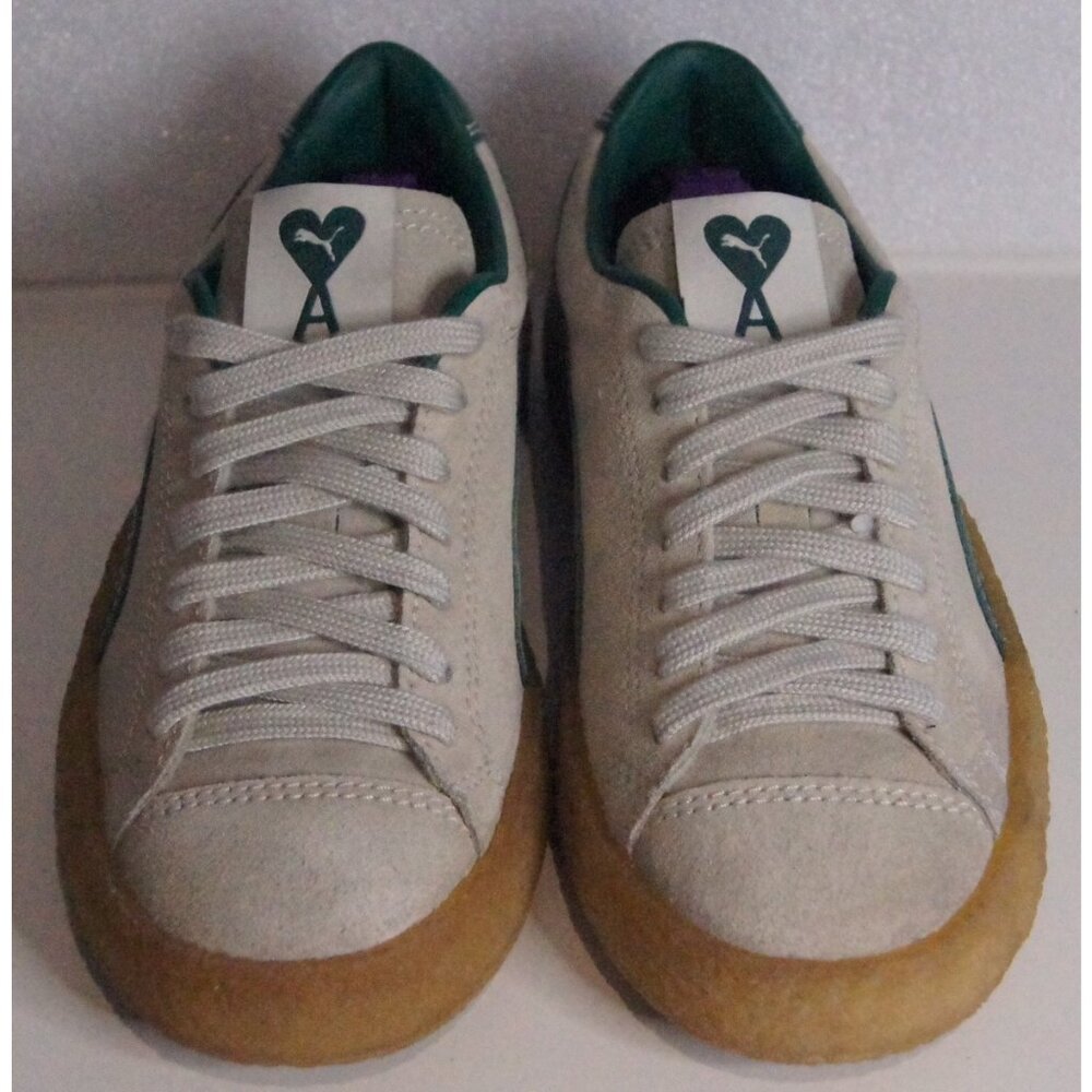 AMI x Puma Suede Crepe sneaker in the "Pristine" colorway